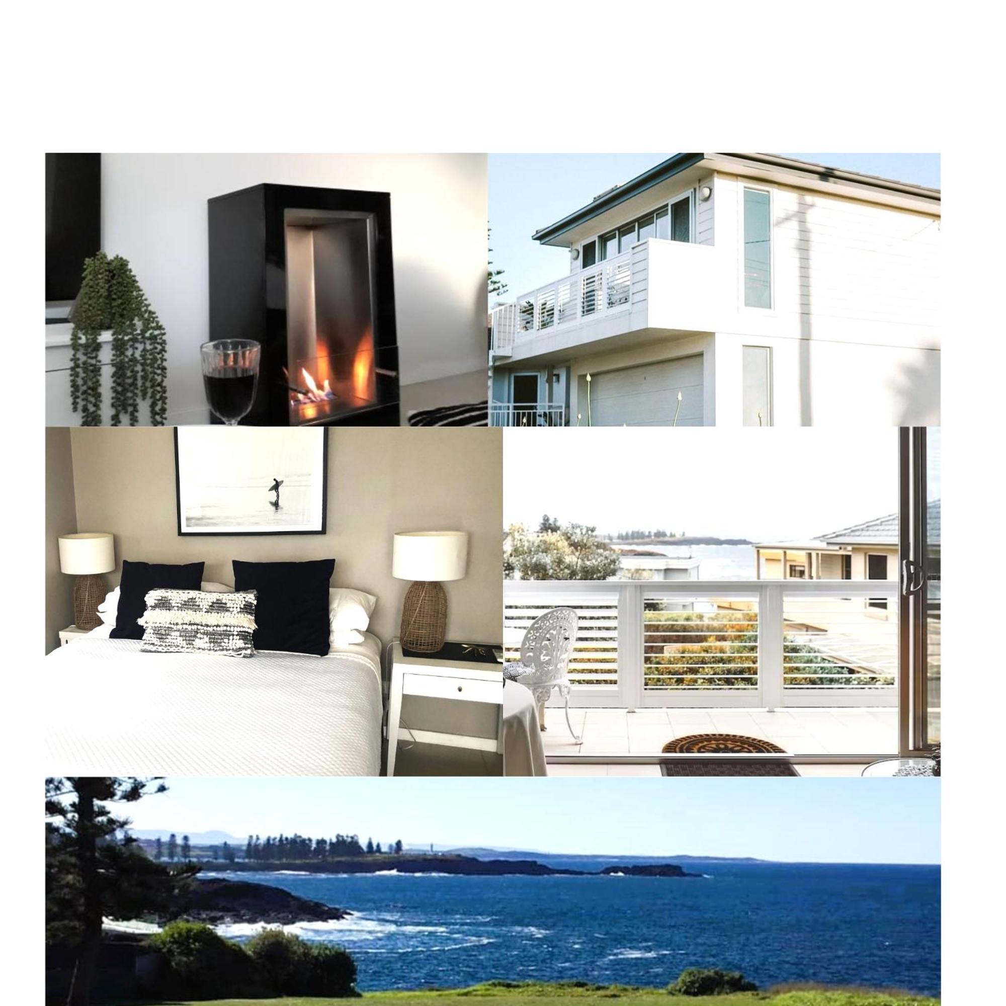 Shutters By The Sea Kiama-Sea Views-Waterfront-Private On Coastal Walk Extérieur photo
